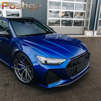 Jantes en alliage d'aluminium forgées sur mesure 5x112 5x120 17 18 19 20 pouces, grises, pour AUDI RS4/5 BMW F8X M3/4 G8X 20/21 C8 C7 Z06