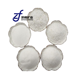 Areia de Cristal de Quartzo Silicosa Natural, Alta Dureza, Resistente ao Fogo, Filtro de Tratamento de Água, Areia de Construção 4-325 Mesh - Product Image 1