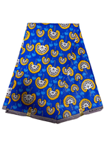 Tissu Uni 100% Polyester Tissé Super Imprimé Africain Wax pour Textile de Maison