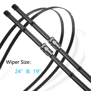 Per VW Jetta A5 5 MK5 2005 ~ 2011 Auto Tergicristallo Lama 2PCS Anteriore Parabrezza <span class=keywords><strong>Tergicristalli</strong></span> Accessori Auto 2006 2007 2008 2009 2010 - Product Image 3