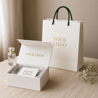 Boîte cadeau pliante personnalisée en carton magnétique avec couvercle magnétique, boîte cadeau pliante de luxe