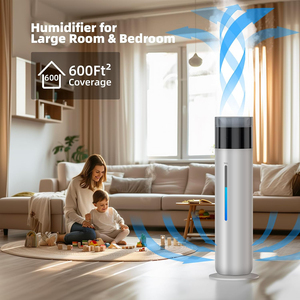 Humidificador Inteligente de Torre Silencioso de 10L, Gran Capacidad, Humidificador Ultrasónico para Toda la Casa con Control Remoto por WiFi - Product Image 2