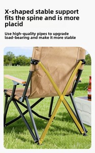 Silla Plegable Portátil <span class=keywords><strong>Wen</strong></span> <span class=keywords><strong>Yan</strong></span> Sea Dog para Camping, Picnic, Arte y Dibujo, Muebles de Exterior, Tela Oxford, Venta al Por Mayor de Fábrica - Product Image 4