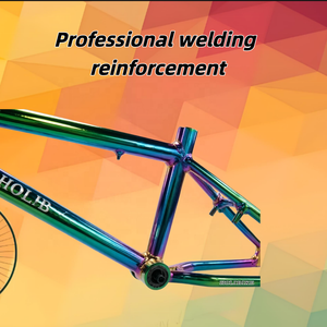 Cadre de vélo BMX Worldcycle HL16BMX01, en alliage d'aluminium 6061 léger, pour freestyle, stunt et street. - Product Image 3