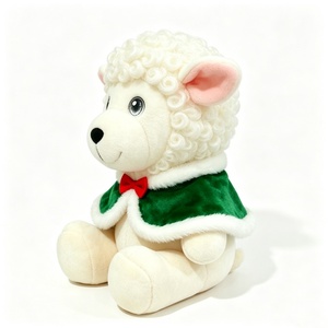 Peluche de oveja personalizado, Cordero de peluche, Lindo ovejón de peluche, Muñeco de oveja sentado - Product Image 2
