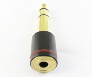 <strong>6.35mm</strong> Stereo 3Poles Male Plug <strong>to</strong> <strong>3.5mm</strong> Stereo Female Jack Gold Plated Connector <strong>3.5mm</strong> <strong>to</strong> <strong>6.35mm</strong> <strong>Adapter</strong> Converter - Product Image 6