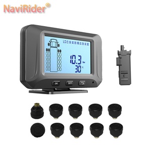 10 Wheel Rs232 Truck <b>Tpms</b> Factory Wireless Tire Pressure Monitoring System for 10 Tires - Product Image 3