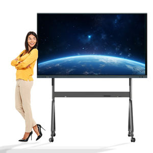 Pizarra Inteligente para Negocios 55/65/75/86/98, Panel Plano Interactivo IFPD con CMS Integrado, Smart TV para Educación/Oficina - Product Image 1