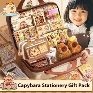 Thiết kế mới học sinh tiểu học thuận tiện hộ gia đình mục capybara dễ thương học tập sáng tạo văn phòng phẩm thiết lập - Product Image 6