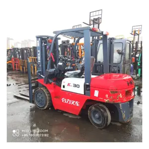 Çin ucuz kullanılan HELI 3TON Forklift ikinci el araç HELI K30 K35 düşük çalışma saati Forklift