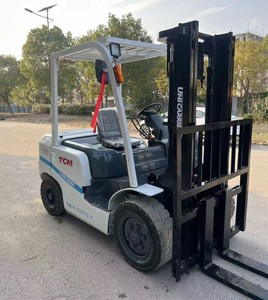 Chariot élévateur diesel d'occasion <span class=keywords><strong>TCM</strong></span> 3 tonnes FD30, moteur diesel ISUZU, modèle 2022 2023, certifié CE ISO, excellent état - Product Image 6