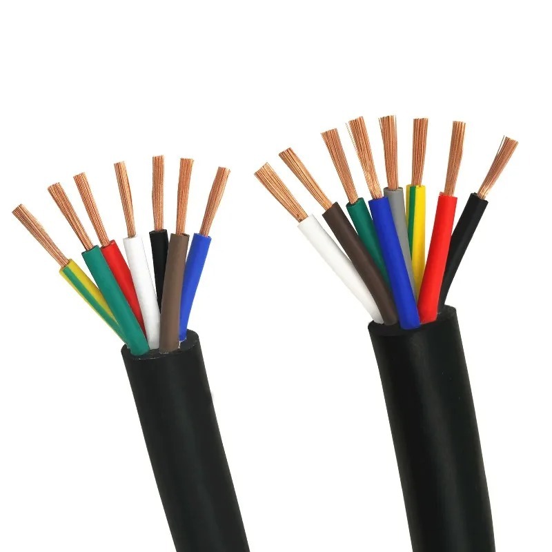 5meters Solid RVSP Model <strong>Twisted</strong> <strong>Pair</strong> <strong>Shielded</strong> Power <strong>Cable</strong> <strong>2</strong>-12 <strong>Core</strong> 9-26 AWG Pure Copper Underground Use Control Wire PVC