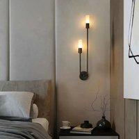 Appliques murales LED pour chambre à coucher, chevet, salon, couloir, restaurant, éclairage décoratif moderne pour salle de bain, lampe d'ambiance
