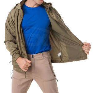 Veste en nylon froissé de style High Street avec col montant grande taille utilisation hivernale motif de lettres en plein air - Product Image 4