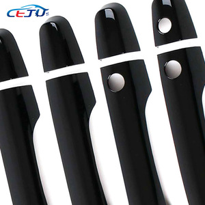 4PCS Accessoires de voiture Bande de protection pour poignée de porte de voiture Autocollant pour bol extérieur pour Honda CRV 2012-2014 - Product Image 3