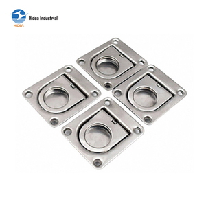 Poignée de levage de trappe de pont HIDEA pour yacht bateau qualité <span class=keywords><strong>marine</strong></span> AISI 304/AISI 316 anneau de traction à ressort - Product Image 1