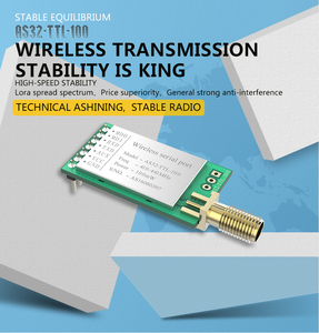 Módulos Rf de larga distancia, transmisor, receptor inalámbrico, Ashining, AS32-TTL-100 20dBm, 100mW, 433MHz, SX1278, 3000m, módulo LoRa - Product Image 3