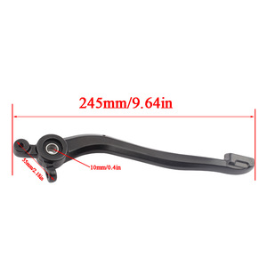 Palanca de Freno para Motocicleta Zuqing BG106 Negra y Plateada para KTM Scooter Todoterreno - Product Image 2