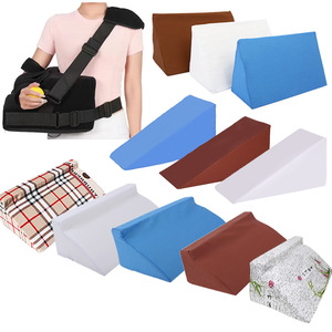 Coussin triangulaire de positionnement corporel pour dossier de lit, soutien pour massage et bien-être - Product Image 1