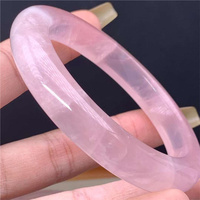 Bracelet en jade vert avec pierre précieuse naturelle Bracelets en quartz rose de Madagascar pour femme
