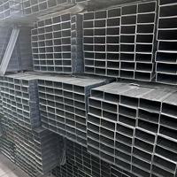 Tubería de Acero Rectangular ERW Galvanizada de 40x60x2.5mm, 6m/12m, para Estructuras de Remolques y Materiales de Construcción, Suministro de Fábrica
