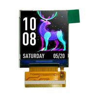 1.44 pouces 128*128 résolution ST7735S TFT LCD Module d'affichage blanc Normal MCU Frida SPI Interface MPU-8 pilote petit carré LCM