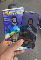 Protecteur d'écran de confidentialité en verre trempé anti-espion à 20 ° pour iphone en verre trempé 13 14 15 16 Pro Max