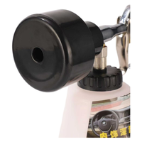 Pistolet de nettoyage à mousse Tornado à air comprimé pour le nettoyage en profondeur des panneaux de portières de voiture et des sièges en cuir avec buse en bec de canard