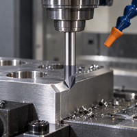 ZROYEE CNC Centre d'usinage dédié carbure fraise en bout finition de précision chanfreinage 0.2mm-12mm Support personnalisé ODM/OEM