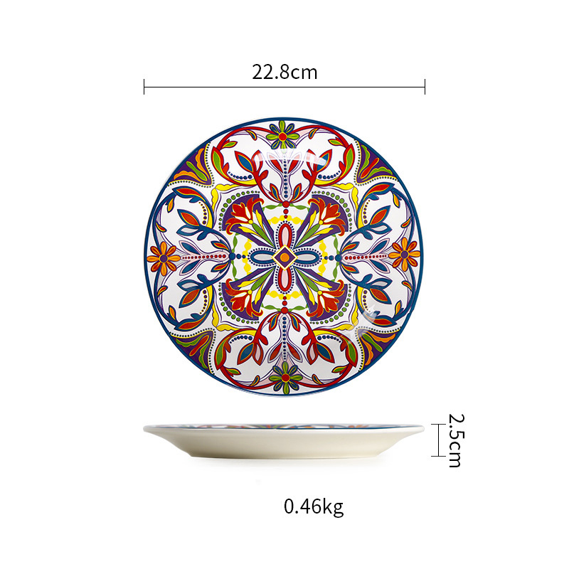 assiette de 9 pouces