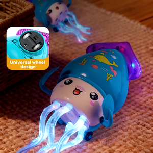 Jouet pieuvre électrique rampant en plastique, intelligent, <span class=keywords><strong>magique</strong></span>, marchant et dansant, avec lumière et musique, jouet fantaisie - Product Image 5