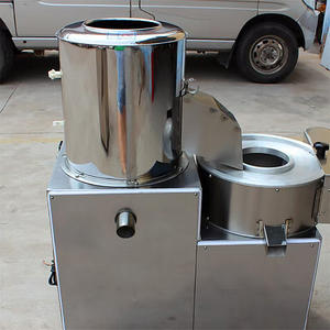 ماكينة تقطيع وتقشير وغسل البطاطس بعملية الخضروات الغذائية/ماكينة تقطيع رقائق البطاطس - Product Image 2