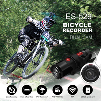 Dual Cam Anti-shake FHD 1080P Video Pocket Action Sport Vlog Camera Wifi Sports DV Cam Casque étanche Bicycle Driver Recorder