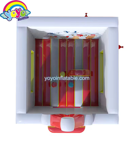 Santa Claus Inflatable Bouncer Christmas Theme Soft Floors Anti Collision Festive Decor - Product Image 4