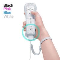 Nunchuk à distance blanc de qualité supérieure avec contrôleur de manette de console Motion Plus Joystick pour Switch Gaming