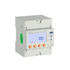 Acrel ADL100-EY prepayment meter Single Phase AC Power Consumption KWh energy meter for flat