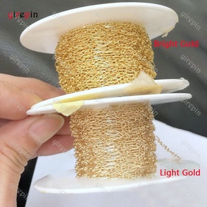 New 14K Vàng Đầy Đồ Trang Sức Vĩnh Viễn Vòng Cổ Số Lượng Lớn Chuỗi 3 + 1 1.68Mm Giấy Clip Vòng Cáp Figaro Chuỗi - Product Image 6