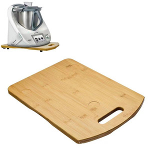 Planche coulissante en bambou personnalisée pour <span class=keywords><strong>Thermomix</strong></span> TM6 <span class=keywords><strong>TM5</strong></span>, planche coulissante en bois, accessoires de skateboard, base inférieure pour plan de travail de cuisine - Product Image 1