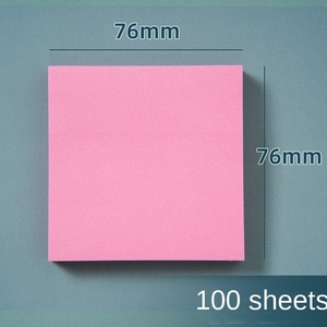 Colore magnetico autoadesivo carino <span class=keywords><strong>Post</strong></span>-<span class=keywords><strong>it</strong></span> creativo <span class=keywords><strong>note</strong></span> cancelleria ufficio strappo messaggio studente personalizzato - Product Image 6