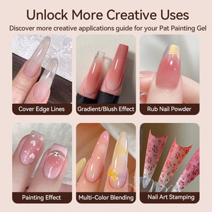 <span class=keywords><strong>UR</strong></span> <span class=keywords><strong>SUGAR</strong></span> Nuevo <span class=keywords><strong>Gel</strong></span> de Uñas Sólido de 16 Colores 4 en 1, Resistente al Agua, Duradero, Sin Necesidad de Lavar, para Degradados y Mezcla de Colores - Product Image 5