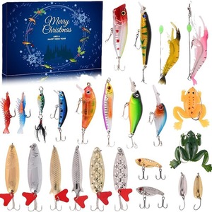 Calendario de Adviento de Pesca, Cuenta Regresiva Navideña, Set de Pesca de 24 Días, Calendario de Adviento con Temática de Pesca - Product Image 5