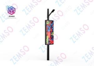<span class=keywords><strong>Farola</strong></span> Solar LED para Exteriores, Señalización Vial, Poste <span class=keywords><strong>de</strong></span> Publicidad Inalámbrico, Pantalla LED - Product Image 2