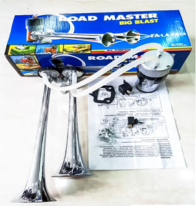 TZ-304 335/390 Road Master 12V Truck melody music tromba Big Blast Air pressure Horn kit - Product Image 2