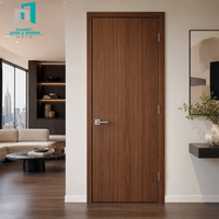 Noise Reducing Solid Composite Timber Door Stable Frame for Guesthouse Indoor Room Renovation Project