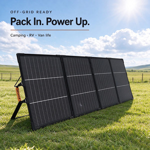 <span class=keywords><strong>Panneau</strong></span> <span class=keywords><strong>solaire</strong></span> bifacial pliable 200W 220W, couverture <span class=keywords><strong>solaire</strong></span> portable ETFE étanche haute efficacité pour la charge de <span class=keywords><strong>camping</strong></span>-cars - Product Image 4