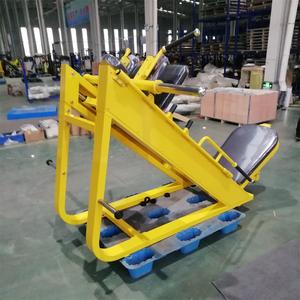 Máquina de Pesas con Placas en Oferta, Equipo de Gimnasio MND-F58, Prensa de Piernas y Deslizamiento Hack, Equipo de Entrenamiento de Fuerza - Product Image 4