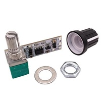 Module de variateur PWM pour pilote LED DC3.7V-24V 4A, potentiomètre à bouton sans paliers, carte de contrôle de circuit, tension constante, barre lumineuse