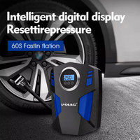 UDIAG-Pompe compresseur d'air numérique portable 12V DC Gonfleur de pneus de voiture avec boîte ABS pour voitures, vélos, vélos, OEM, ODM