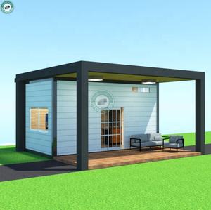 Maison modulaire complète avec <span class=keywords><strong>mezzanine</strong></span>, une chambre, une salle de bain, petite maison de villégiature avec véranda en France - Product Image 1