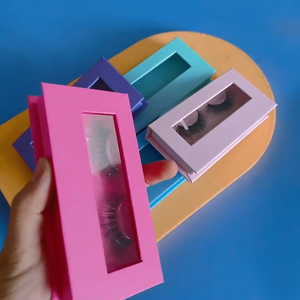 Groothandel Faux Nerts Wimpers Met Op Maat Gemaakte Private Label <span class=keywords><strong>Box</strong></span> Full Strip Wimpers Case Verpakking - Product Image 3